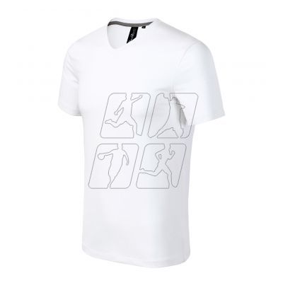 Koszulka Malfini Action V-neck M MLI-70000 biały