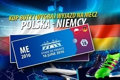 KONKURS: kup buty i wygraj wyjazd na mecz Polska - Niemcy!