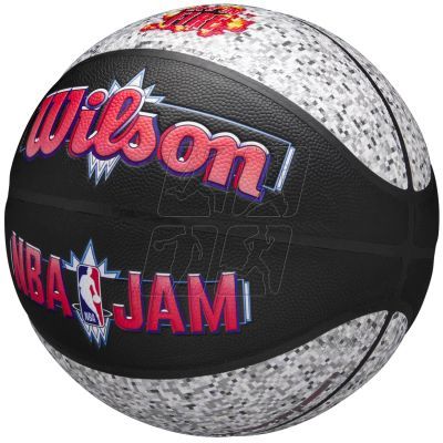 3. Piłka Wilson NBA Jam Indoor-Outdoor Ball WZ2011801XB