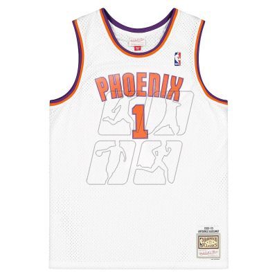 4. Koszulka Mitchell &amp; Ness Phoenix NBA Alternate Jersey Suns 2002 Anfernee Hardaway M SMJY4443-PSU02AHAWHIT