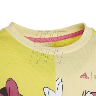 3. Bluza adidas adidas x Disney Daisy Duck Crew Jr HK6638