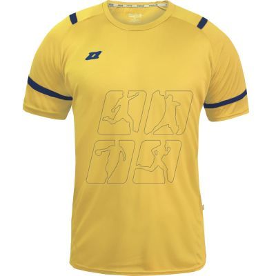 2. Koszulka piłkarska Zina Crudo Jr 3AA2-440F2 żółty\ niebieski