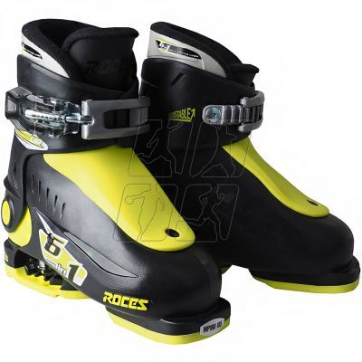 3. Buty narciarskie Roces Idea Up czarno-limonkowe Jr 450490 18