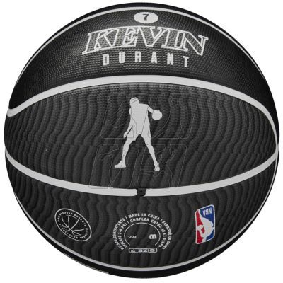 2. Piłka Wilson NBA Player Icon Kevin Durant Outdoor Ball WZ4006001XB