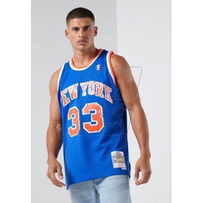 2. Koszulka Mitchell & Ness NBA Swingman New York Knicks Patric Ewing SMJYGS18186-NYKROYA91PEW