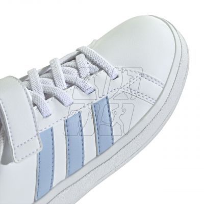 10. Buty adidas Grand Court Elastic Lace and Top Strap Jr IG4841