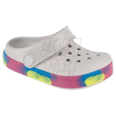 Klapki Crocs Off Court Glitter Band Clog T Jr 209717-1FS