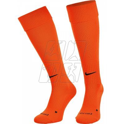 Getry Nike Classic II Cush Over-the-Calf SX5728-816 w kolorze pomarańczowym z systemem Dri-Fit