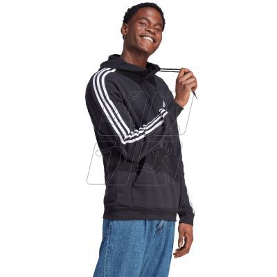 3. Bluza adidas Essentials Fleece 3-Stripes Hoodie M IB4028