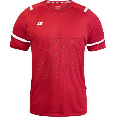 2. Koszulka piłkarska Zina Crudo Jr 3AA2-440F2 czerwony/biały