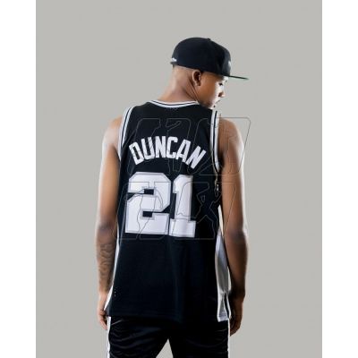 3. Koszulka Mitchell & Ness NBA Swingman San Antonio Spurs Tim Duncan SMJYGS18208-SASBLCK98TDU