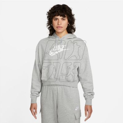 Bluza Nike Sportswear Club Flecce W DQ5850-063