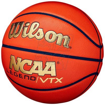 3. Piłka do koszykówki Wilson NCAA Legend VTX WZ2007401XB