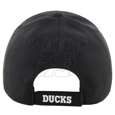 2. Czapka z daszkiem 47 Brand NHL Anaheim Ducks Cap H-MVP25WBV-BKI