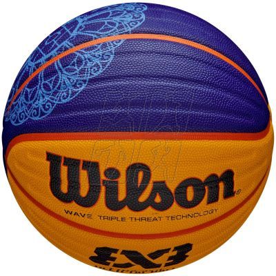 3. Piłka Wilson FIBA 3X3 Paris Retail 2024 Game Ball WZ1011502XB 