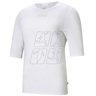 Koszulka Puma Modern Basics Tee Cloud W 585929 02
