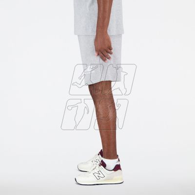 4. Spodenki New Balance Essentials Stacked Logo M MS31540AG