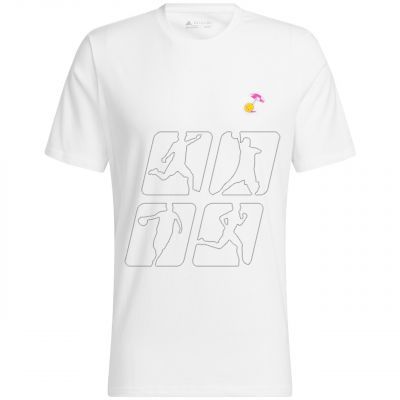 Koszulka adidas Lil Stripe Spring Break Graphic Short Sleeve Basketball Tee M IC1868