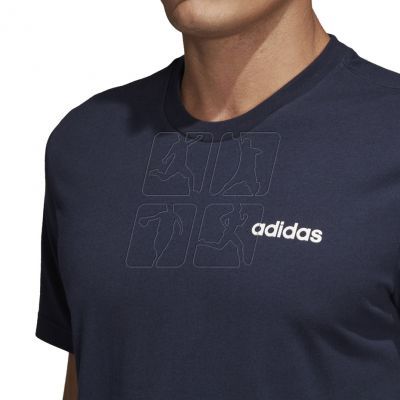 4. Koszulka adidas Essentials Plain Tee M DU0369