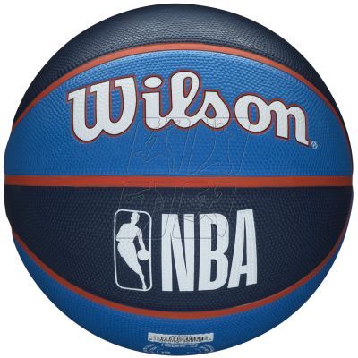 2. Piłka Wilson NBA Team Oklahoma City Thunder Ball WTB1300XBOKC