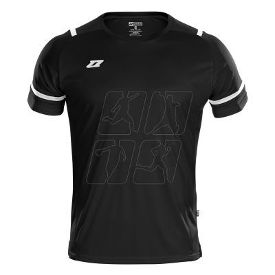 4. Koszulka piłkarska Zina Crudo Jr 3AA2-440F2 czarny / biały