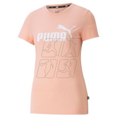 Koszulka Puma ESS Logo Heather W 586876 26
