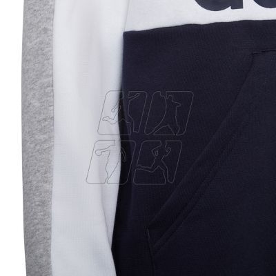 4. Bluza adidas Colorblock Fleece Jr HC5659