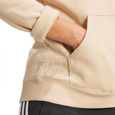 5. Bluza adidas Essentials Big Logo Regular Fleece Hoodie W IR9330