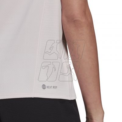 3. Koszulka adidas HEAT.RDY Training Tee W HC0575