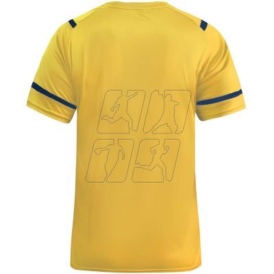 3. Koszulka piłkarska Zina Crudo Jr 3AA2-440F2 żółty\ niebieski