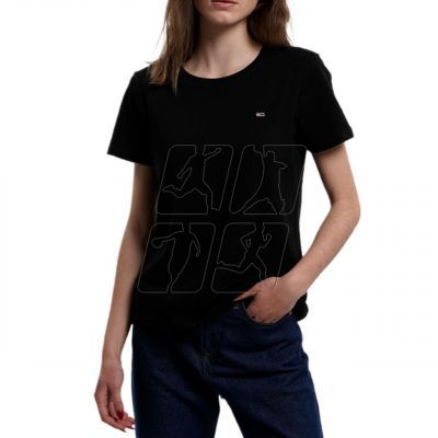 2. Koszulka Tommy Jeans Soft Jersey W DW0DW14616