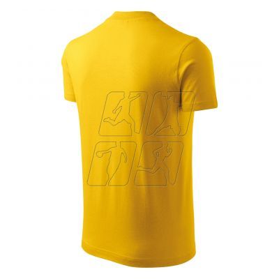 5. Koszulka Malfini V-neck M MLI-10204 żółty