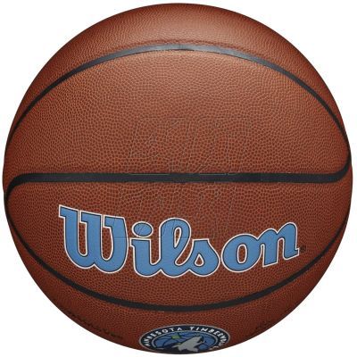 2. Piłka Wilson NBA Team Minnesota Timberwolves Ball WTB3100XBMIN