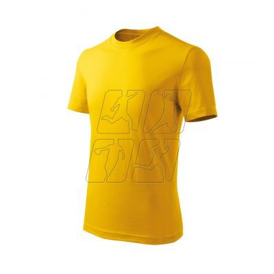 3. Koszulka Malfini Basic Free Jr MLI-F3804 żółty