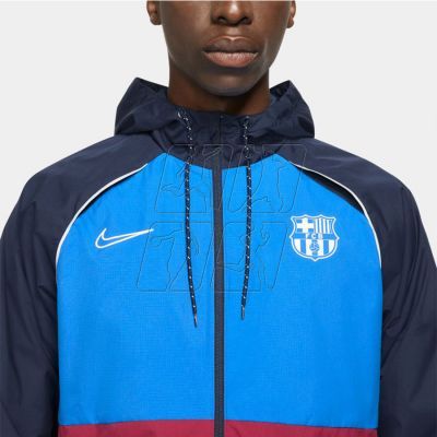 3. Kurtka Nike FC Barcelona Soccer Jacket M DA2465 427
