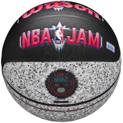 4. Piłka Wilson NBA Jam Indoor-Outdoor Ball WZ2011801XB