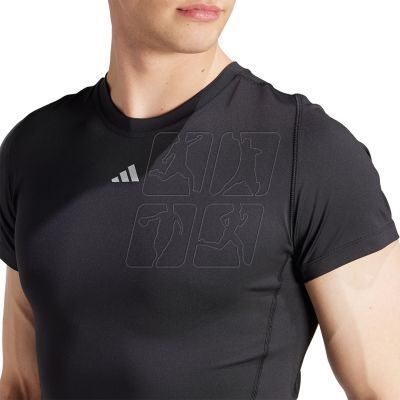 4. Koszulka adidas Techfit Aeroready Short Sleeve M IS7606