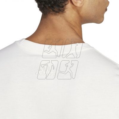 7. Koszulka adidas Essentials Single Jersey Linear Embroidered Logo Tee M IS1345