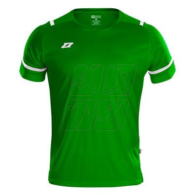 5. Koszulka piłkarska Zina Crudo Jr 3AA2-440F2 zielony\biały