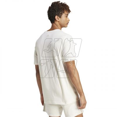 2. Koszulka adidas Essentials Single Jersey Linear Embroidered Logo Tee M IS1345