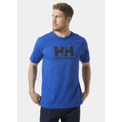 3. Koszulka Helly Hansen Logo T-Shirt M 33979 543