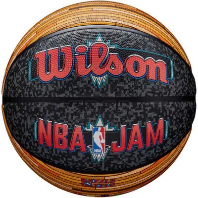 4. Piłka do koszykówki Wilson NBA Jam Outdoor WZ3013801XB7