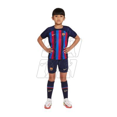 2. Komplet Nike FC Barcelona Kids Home Jr DJ7890-452