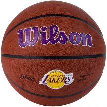 Piłka do koszykówki Wilson Team Alliance Los Angeles Lakers Ball WTB3100XBLAL