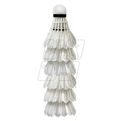 2. Lotki do badmintona Wish piórowe S505-06 6 szt. białe