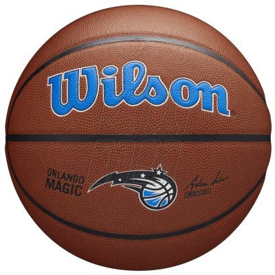 2. Piłka do koszykówki Wilson Team Alliance Orlando Magic Ball WTB3100XBORL