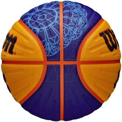 2. Piłka Wilson FIBA 3X3 Paris Retail 2024 Game Ball WZ1011502XB 