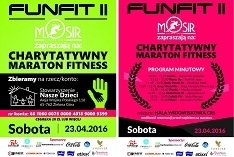 MOSiR i Funfit zapraszają na Charytatywny Maraton Fitness w Zielonej Górze