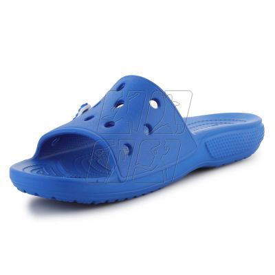 4. Klapki Classic Crocs Slide Blue Bolt U 206121-4KZ