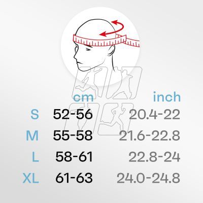 11. Kask narciarski Meteor Montara L 58-61 cm 17293